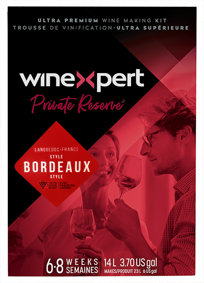 Winexpert Private Reserve Languedoc French Bordeaux Blend Style Wine Ingredient Kit