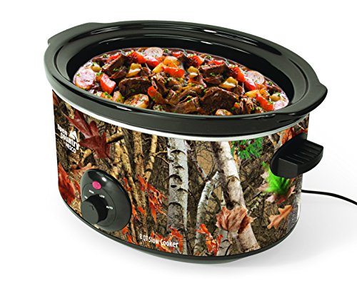 Open Country SC-8017 Slow Cooker, 8 quart, Woodland Birch Camo
