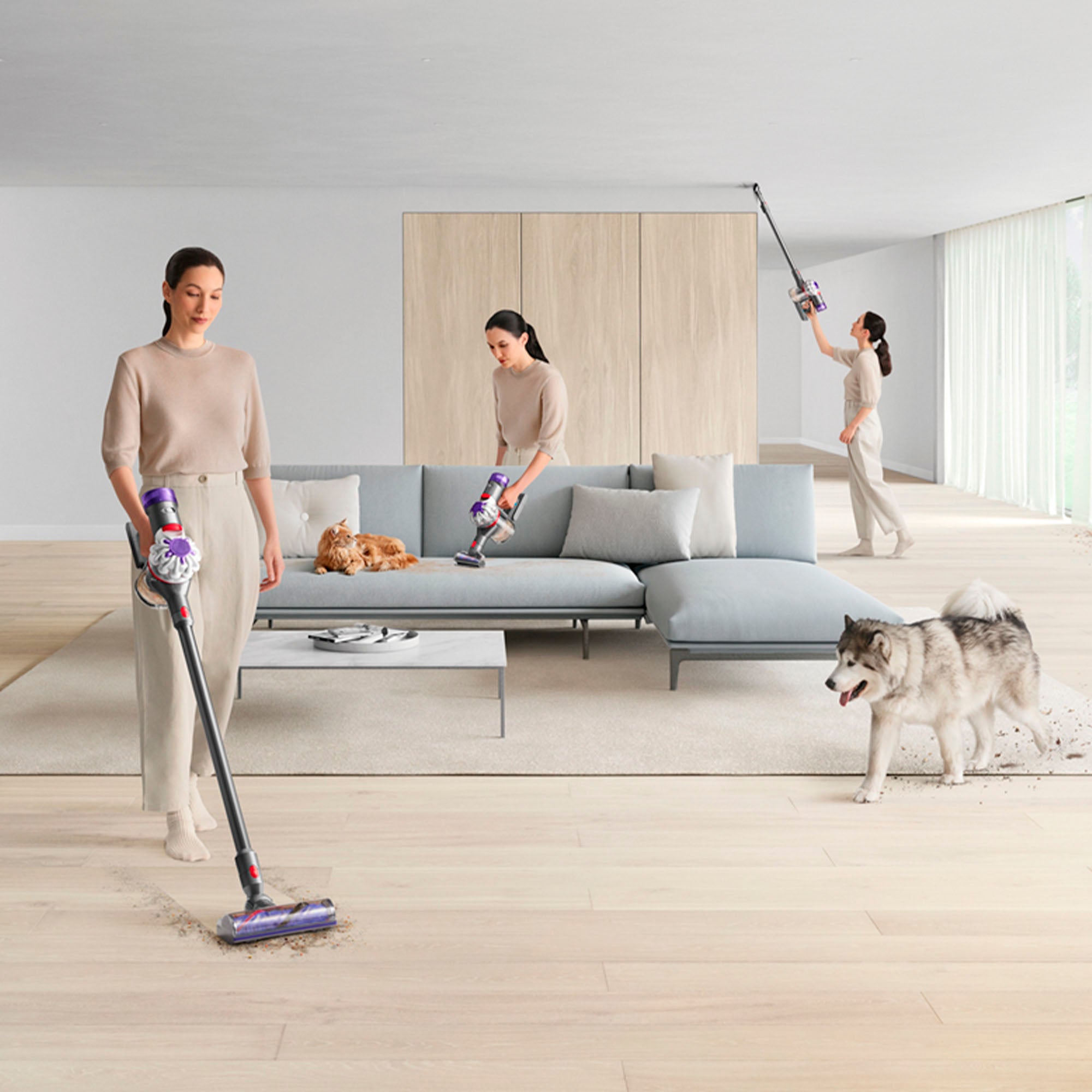 Dyson V8 Absolute Cordless Vacuum, Silver