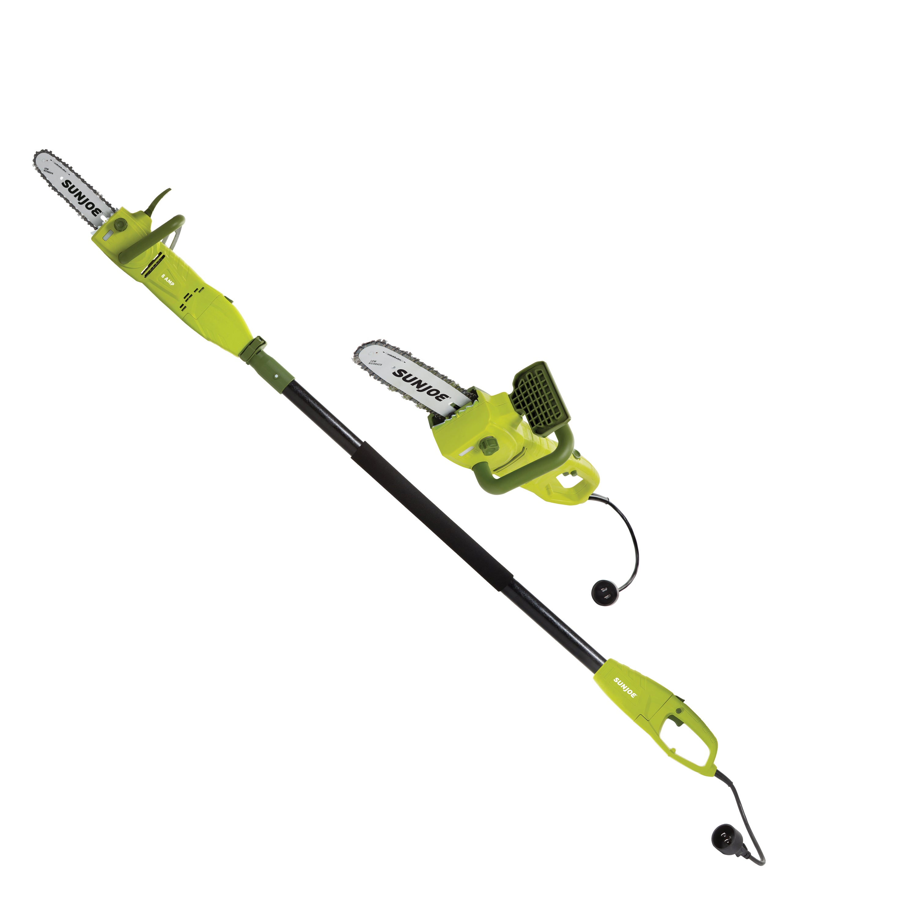 Sun Joe SWJ807E Electric Convertible Pole Chain Saw &a;#124; 10 inch &a;#124; 8.0 Amp