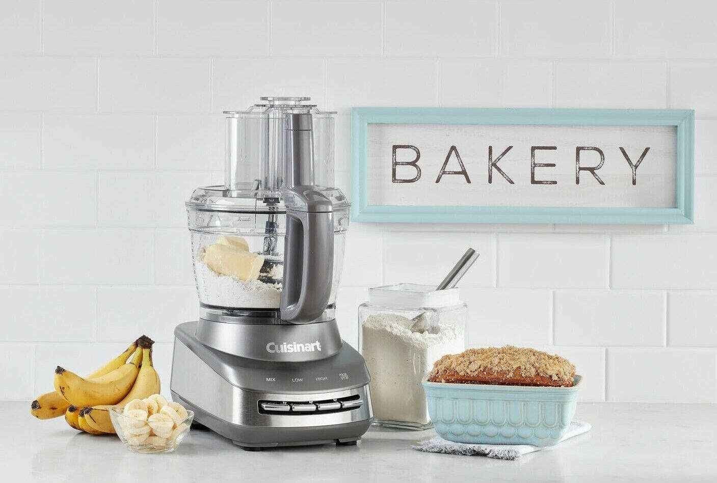 Cuisinart FP-130 Core Custom 13-Cup Multifunctional Food Processor - Anchor Gray