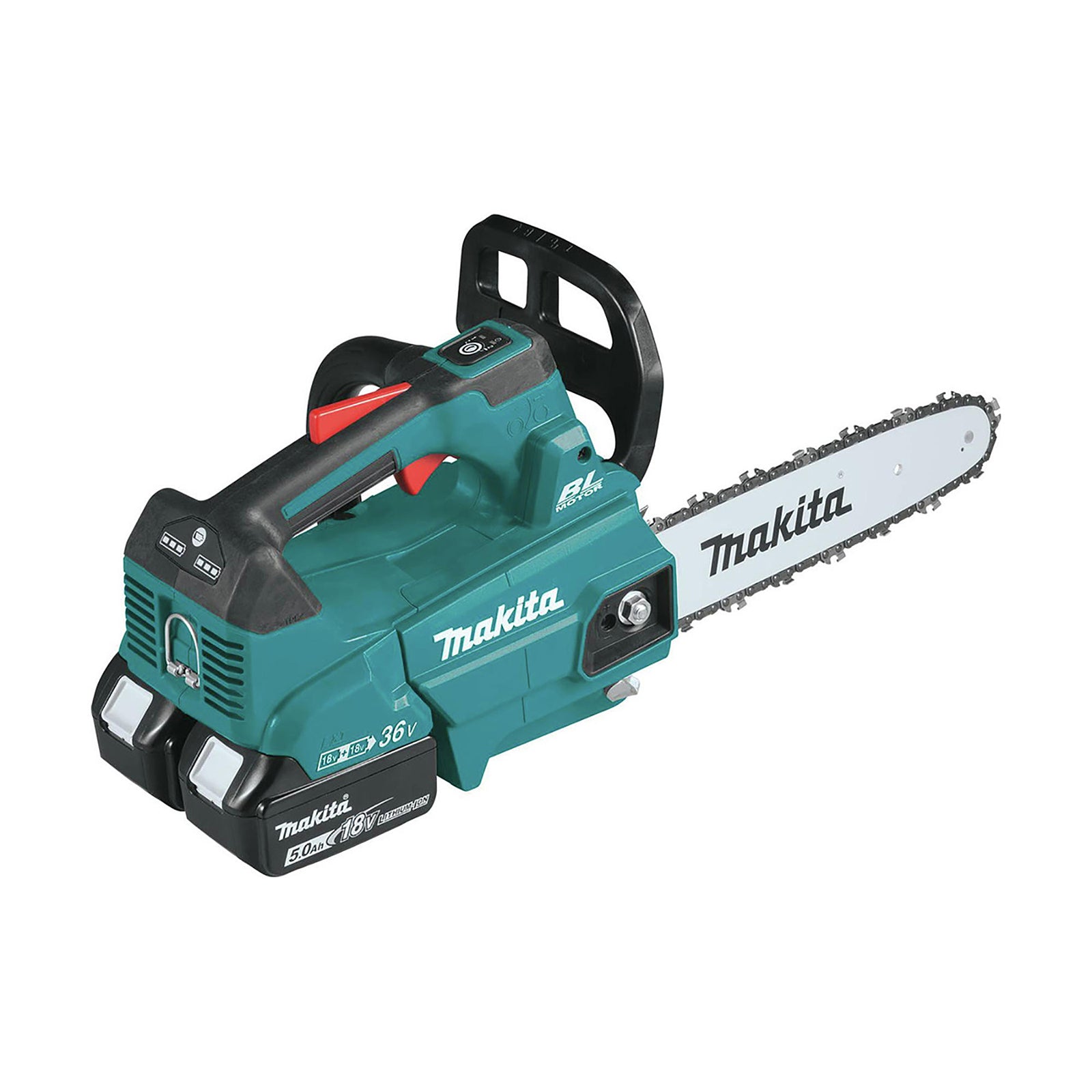 Makita XCU08PT  18V X2 (36V) LXT Lithium-Ion Brushless Cordless 14 in. Top Handle Chain Saw Kit (5 Ah)