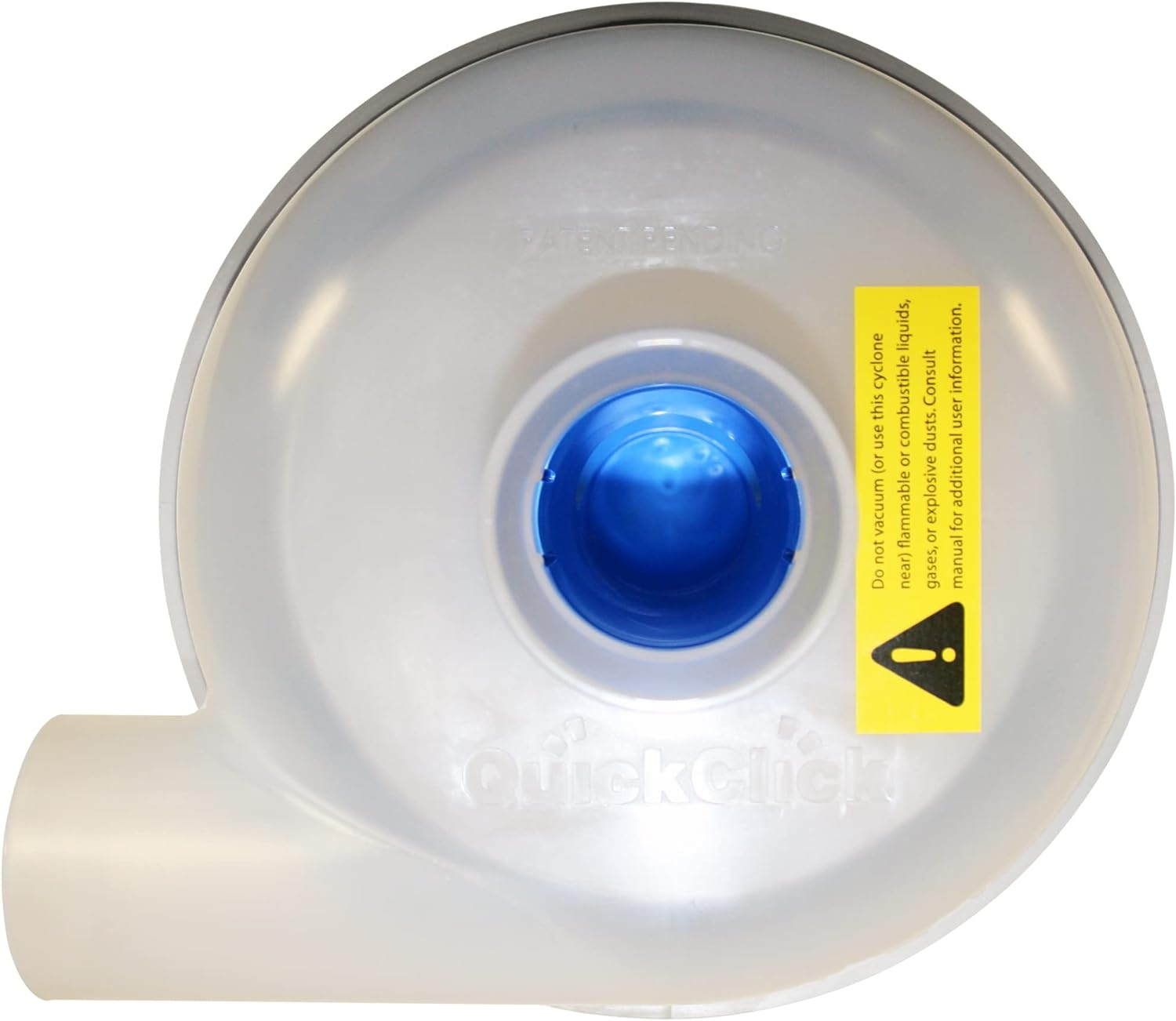 Cen-Tec Systems 97470 Quick Click Dust Collection Separator, Translucent