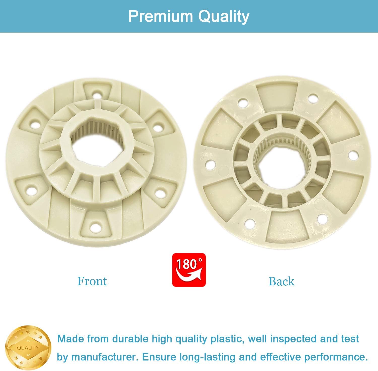 YMD Parts LLC W10528947 Washer Basket Driven Hub Kit for Whirlpool Kenmore Maytag Crosley Washer Replacement Part Replaces 2684908, AP5665171