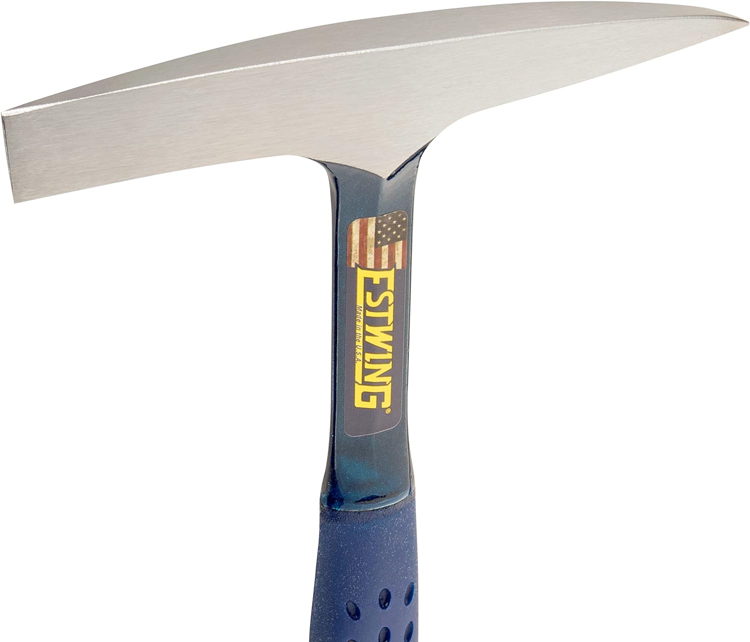 ESTWING BIG BLUE Welding/Chipping Hammer - 14 oz Slag Removal Tool with Forged Steel Construction