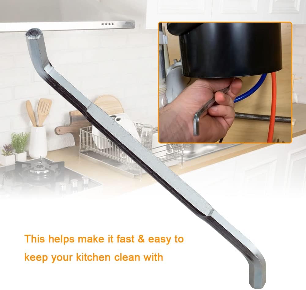 N\\A Garbage Disposal WRN-00 Jam-Buster Wrench tool, Compatible with InSinkErator Garbage Disposal, Repair/Fix Garbage Disposal, Unc