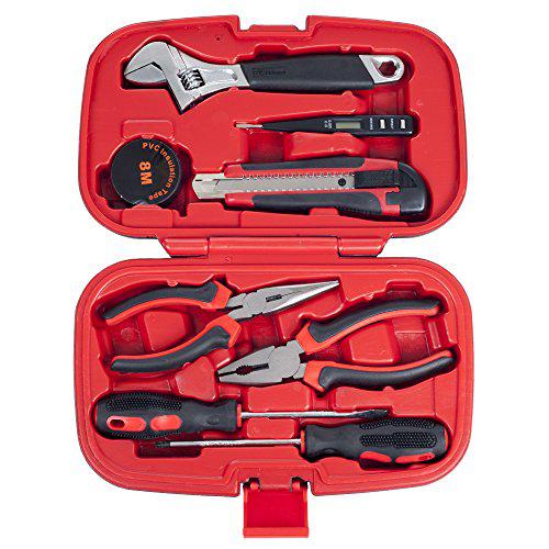 stalwart - 75-ht1009 household hand tools, tool set - 9 piece by , set includes - adjustable wrench, screwdriver, pliers (too