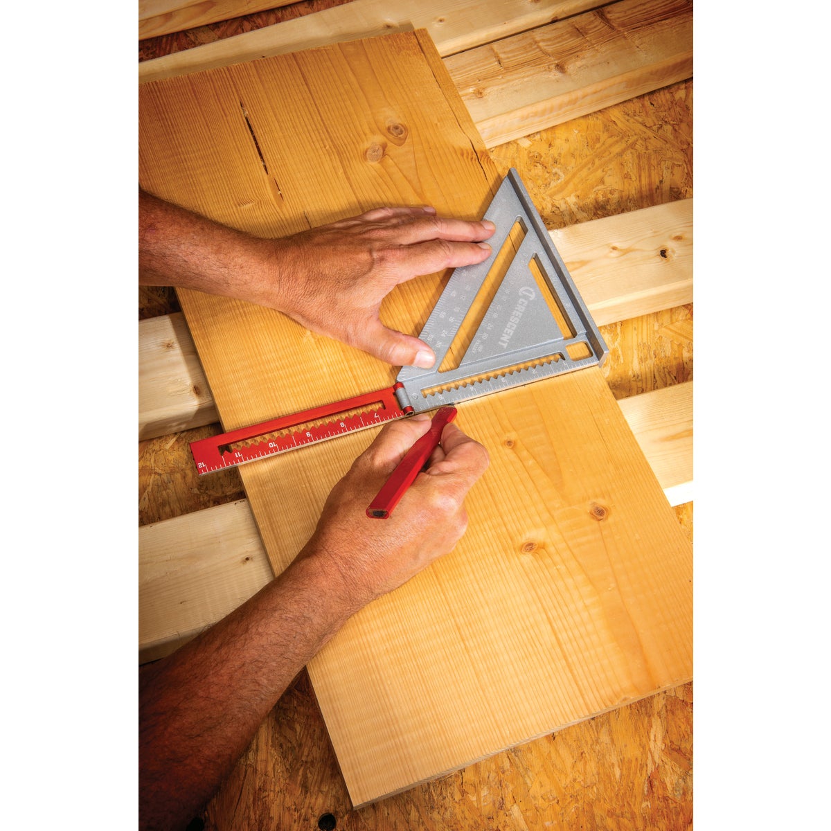 WISS Crescent LSSP6-07 Crescent EX6 Aluminum Rafter Square LSSP6-07
