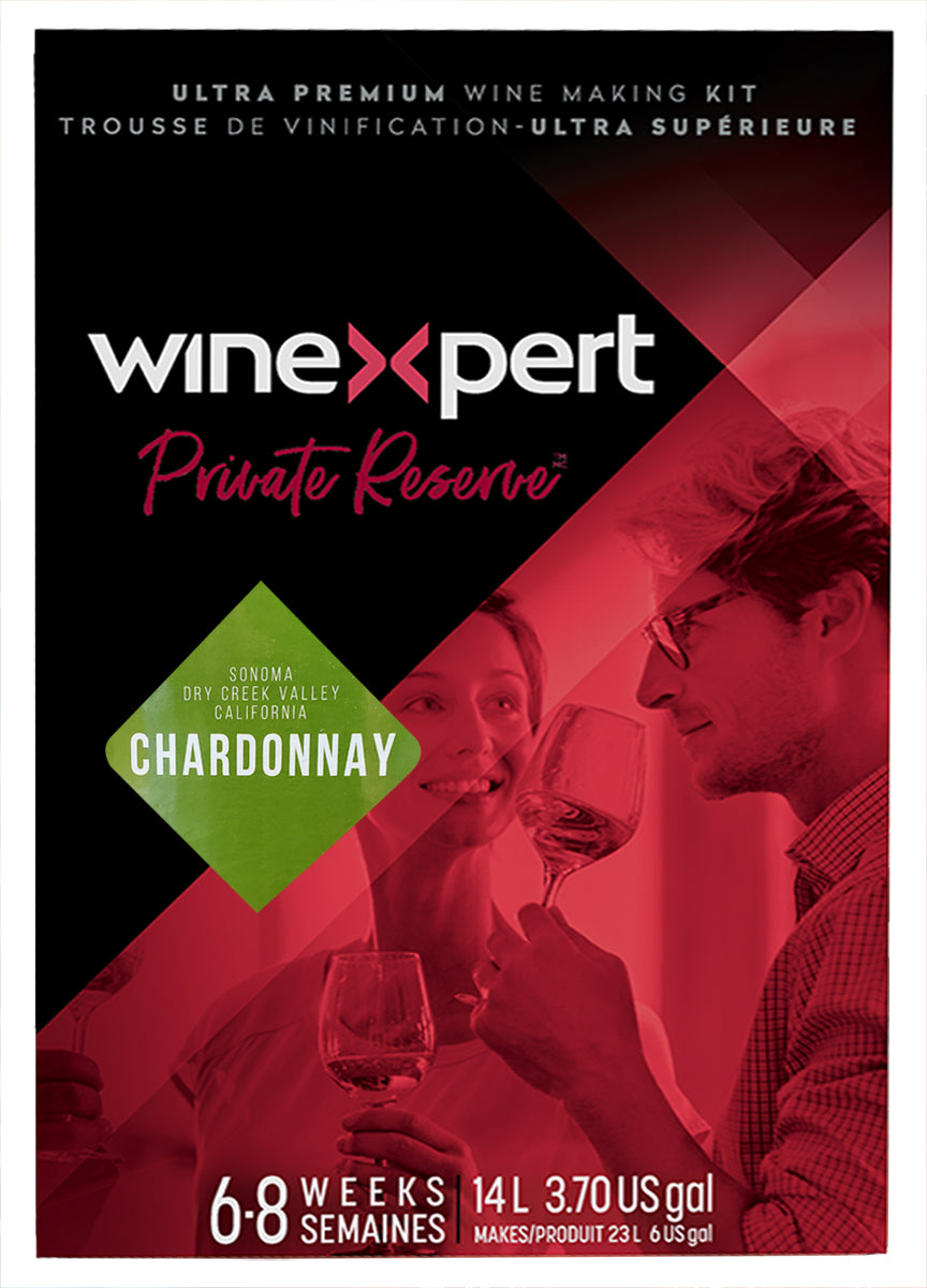 Winexpert Private Reserve California Dry Creek Chardonnay Wine Ingredient Kit