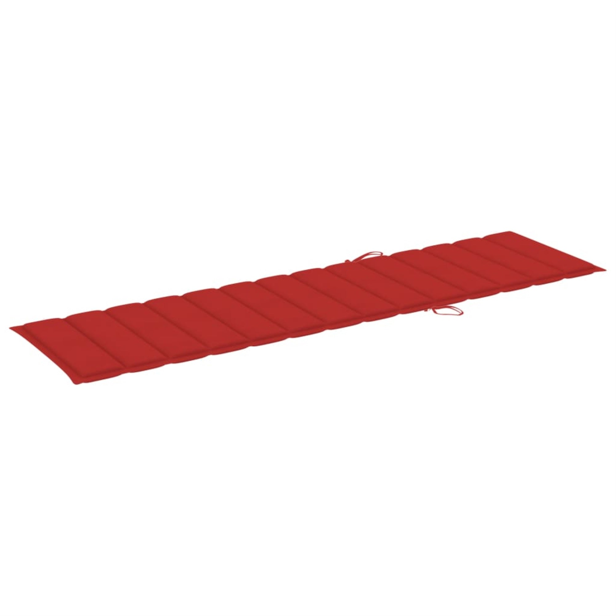 vidaXL Sun Lounger Cushion Red 78.7