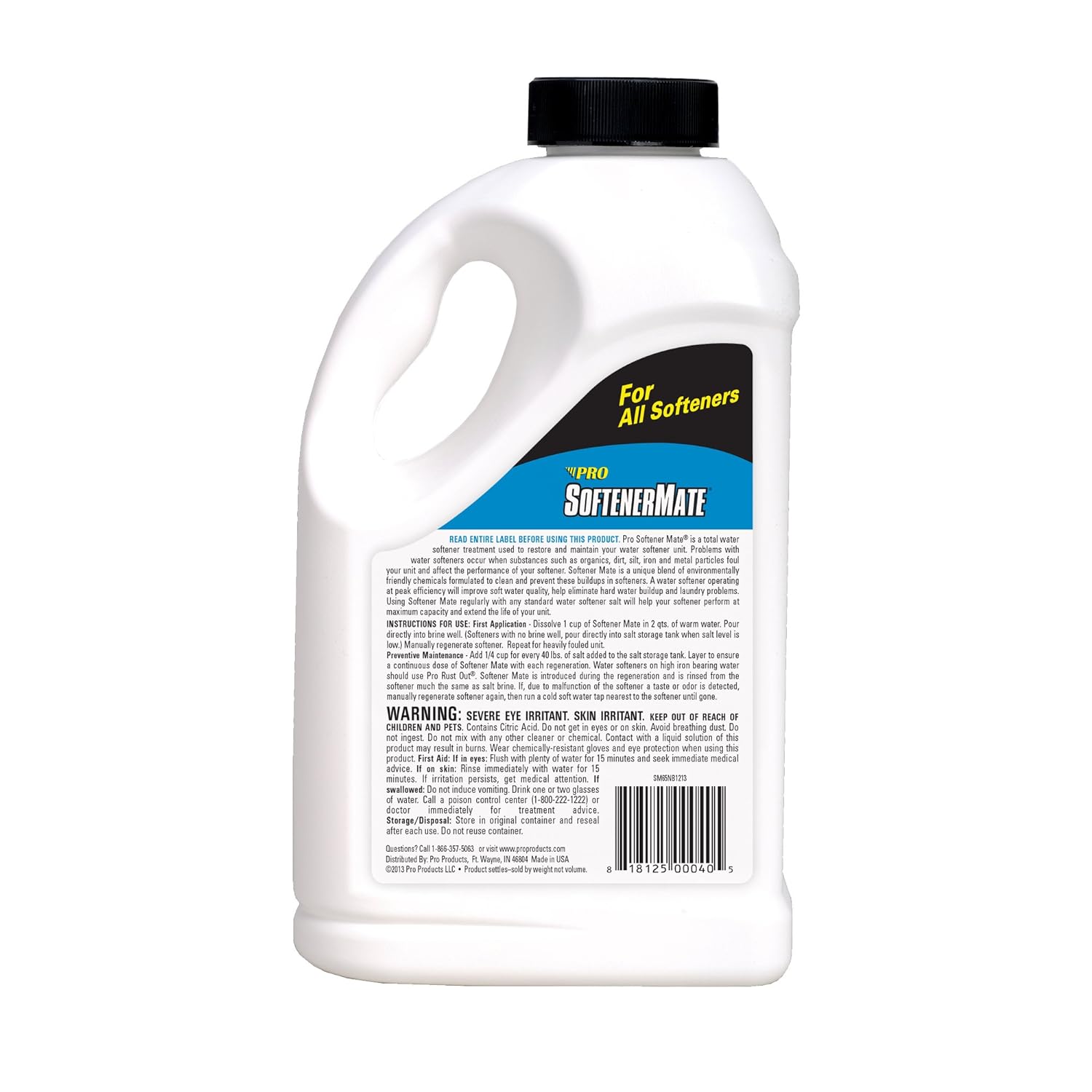 Generic Pro Products Softener Mate SM65N City Water Softener Cleaner, 4 Pounds