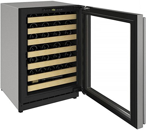 U-line U2224WCS00A 24 Wine Captain with Convection Cooling System  4.7 cu. ft. Capacity  Digital Touch Pad Control  LED Lighting  in St