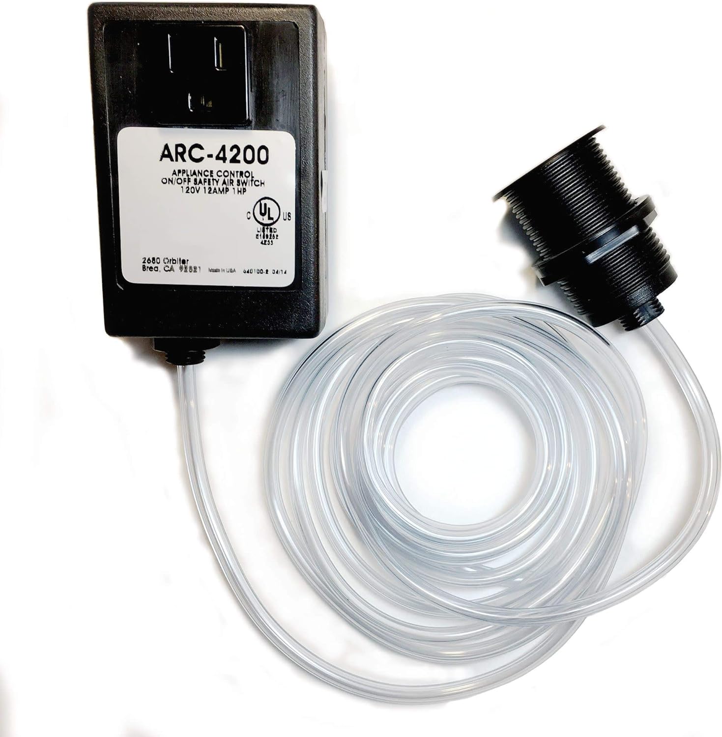 Waste King Garbage Disposal Air Switch Base and Control Unit - ARC-4200,Black