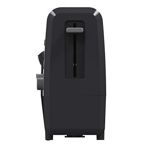 West Bend 77222 2 Slice Toaster QuikServe Wide Slot Slide Through with Bagel and Gluten-Free Settings and Cool Touch Exterior In