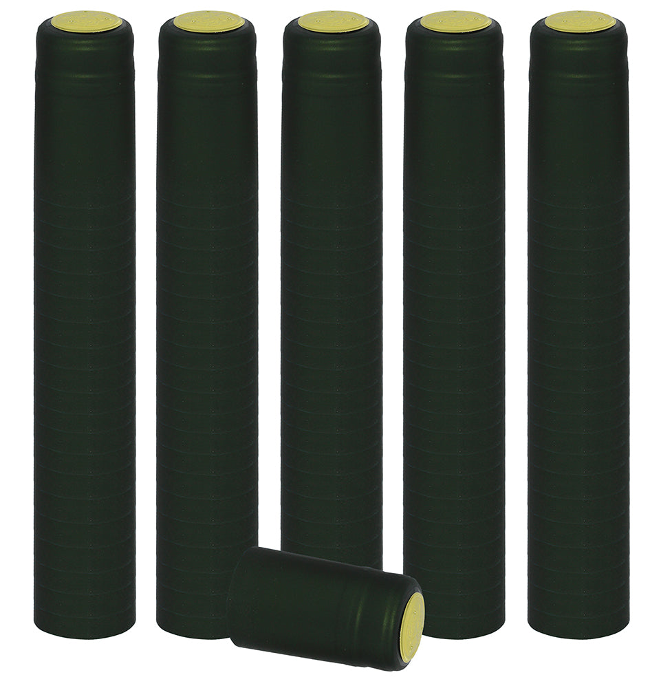 HOME BREW OHIO HOMEBREWOHIO.COM Home Brew Ohio Metallic Solid Green PVC Shrink Capsules 8000 count
