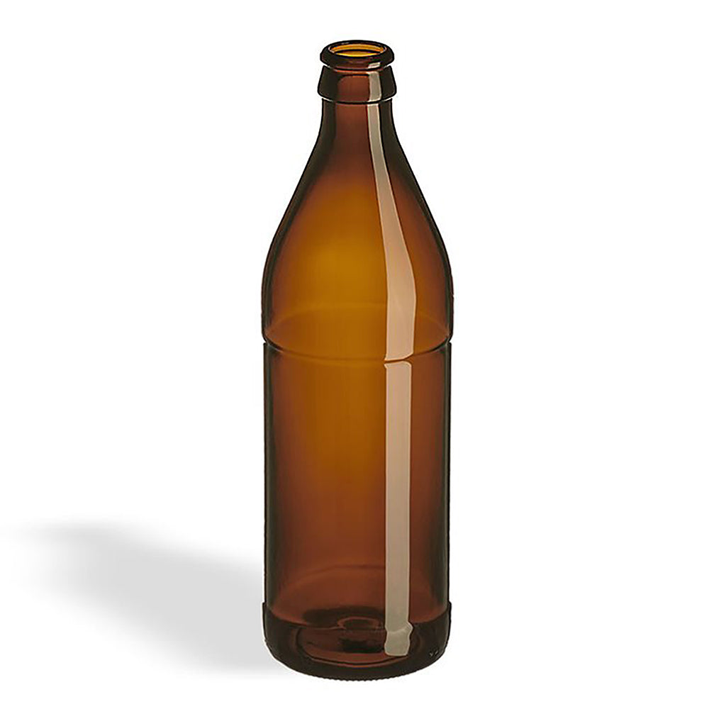 HOME BREW OHIO HOMEBREWOHIO.COM Glass Euro Bottle Amber Glass 500ml (case of 12)