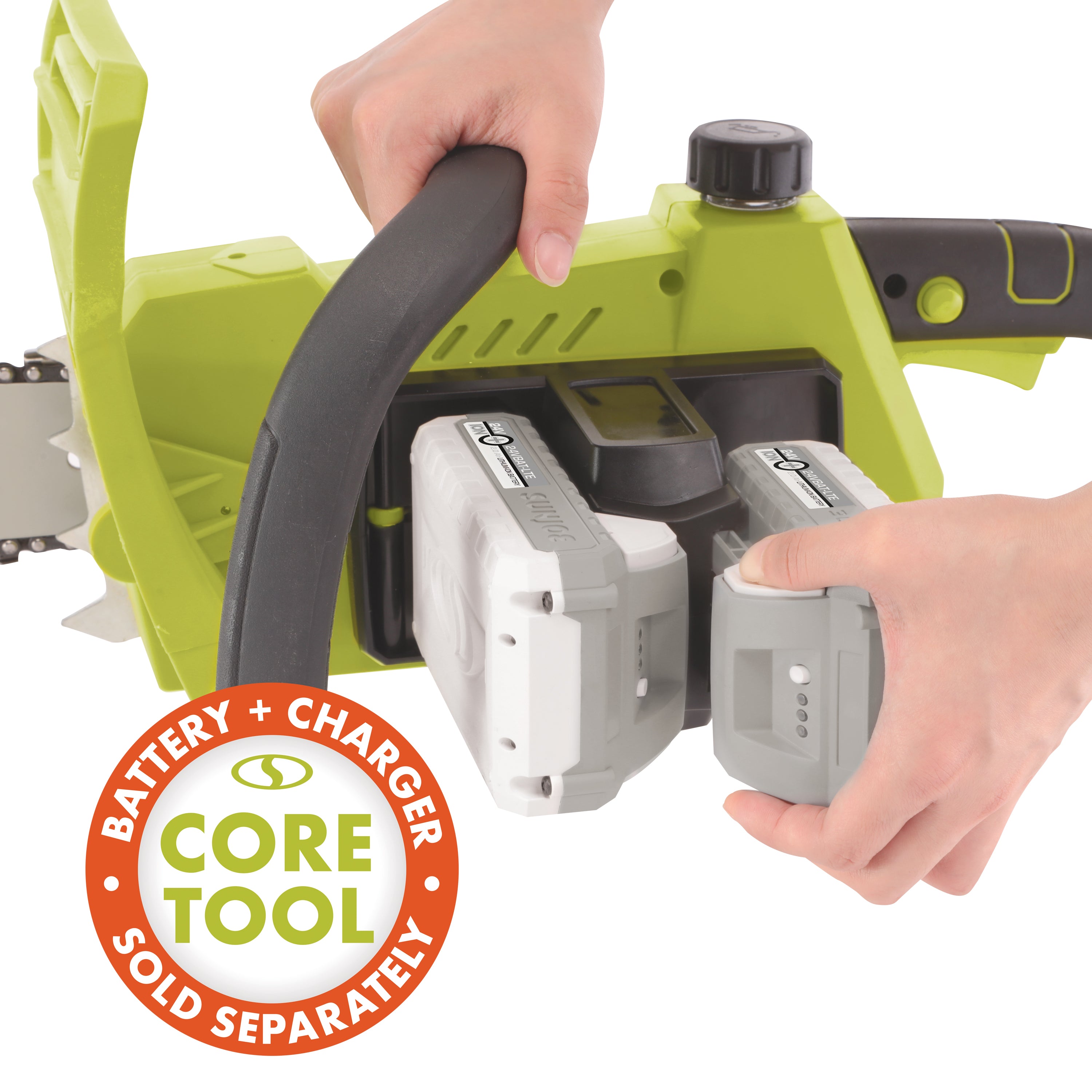 Sun Joe 48-Volt IONMAX Cordless Chain Saw | 16-Inch | Tool Only