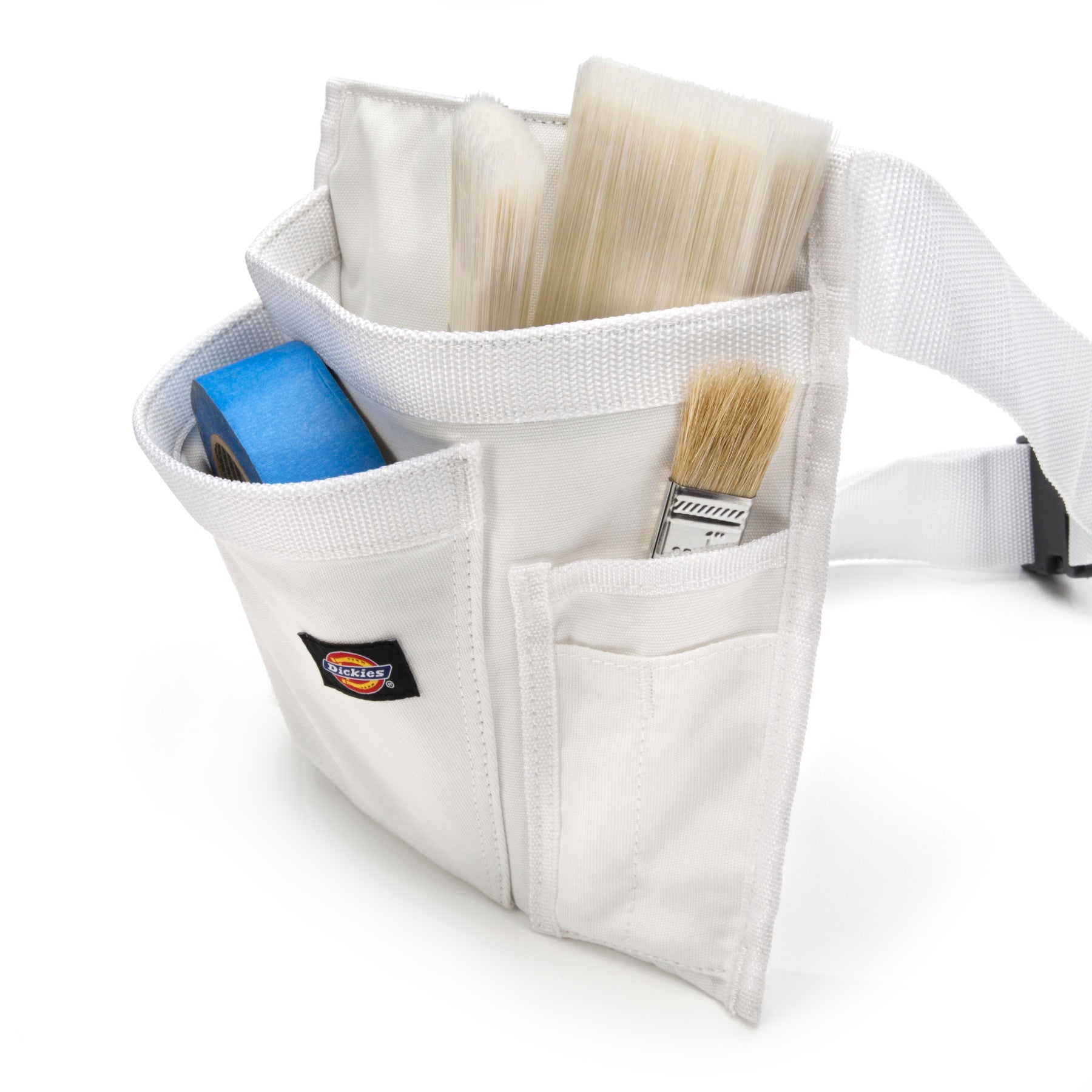 Dickies 57049 5-Pocket Single Side Tool Pouch / Work Apron, White