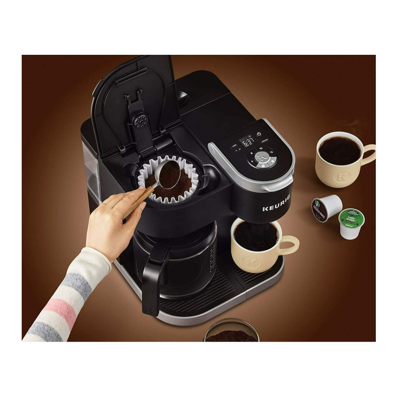 Keurig K-Duo Single Serve &a; Carafe Coffee Maker