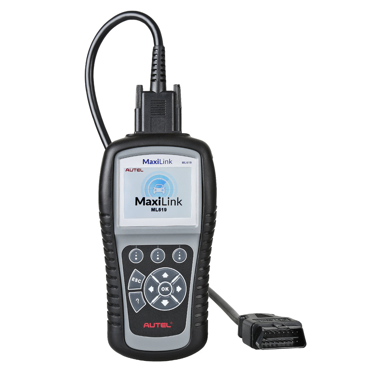 Autel MaxiLink ML619 OBD2 Scanner Automotive Diagnostic Scanner ABS/SRS Diagnostic Scan Tool,Turns off Engine Light (MIL)
