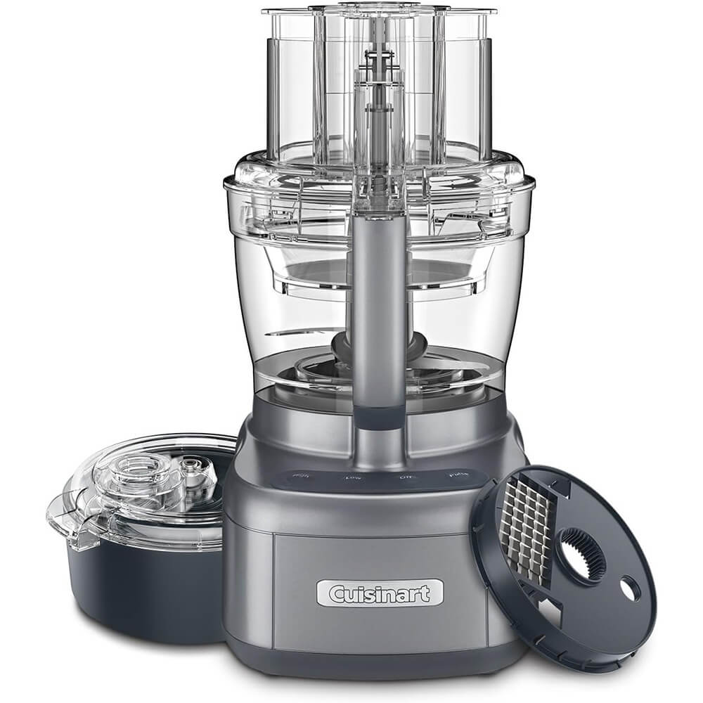 Cuisinart FP13DGMFR Elemental 13-Cup Stainless Steel Food Processor with Dicing - Factory Certified Refurbished