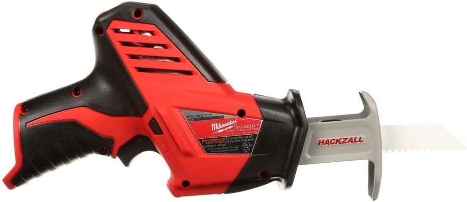 Milwaukee 2420-20 M12 12-Volt Lithium-Ion HACKZALL Cordless Reciprocating Saw (Tool-Only)