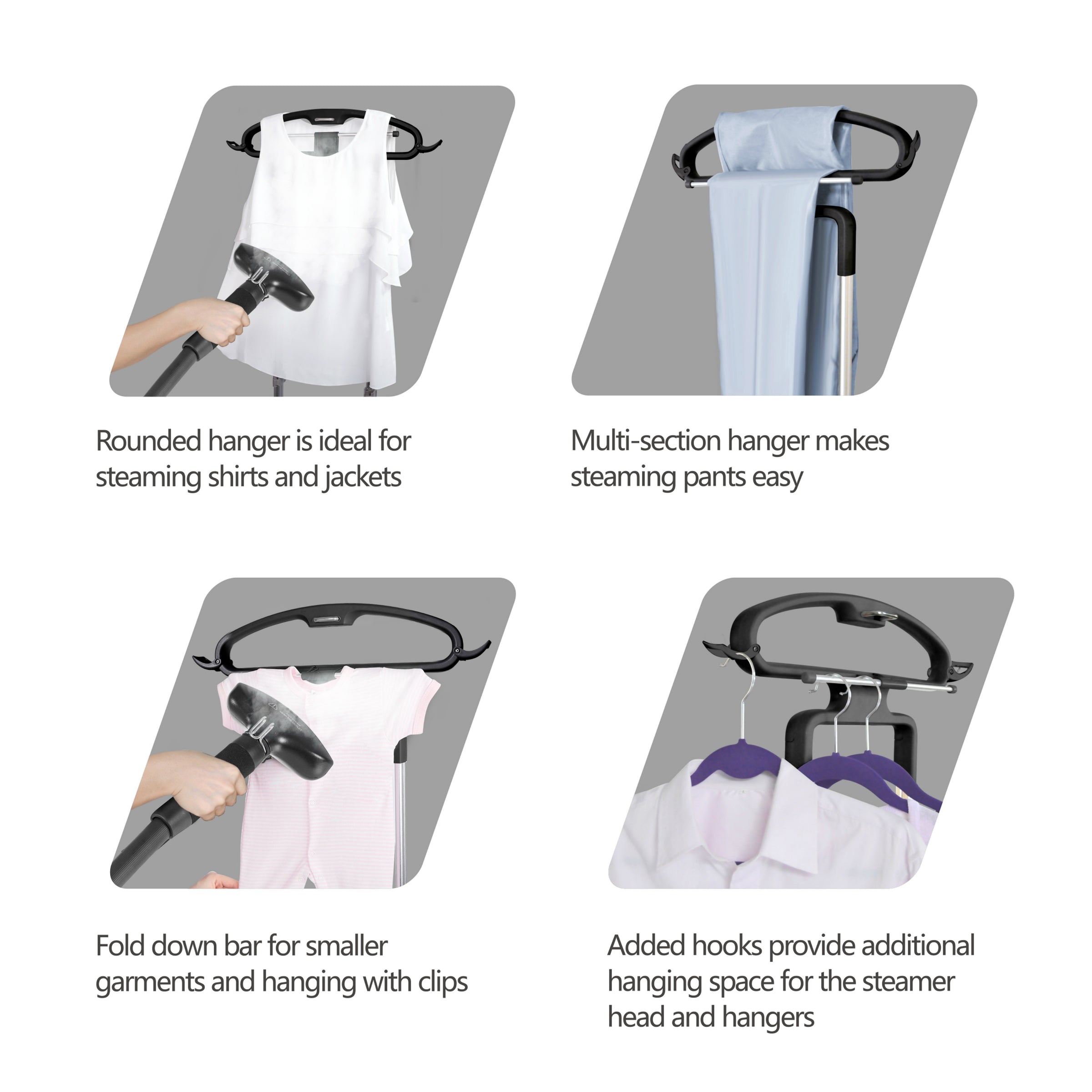 SALAV GS49-DJ Gold Limited Edition Dual Bar  1500 watt Garment Steamer with Stainless Steel Nozzle,