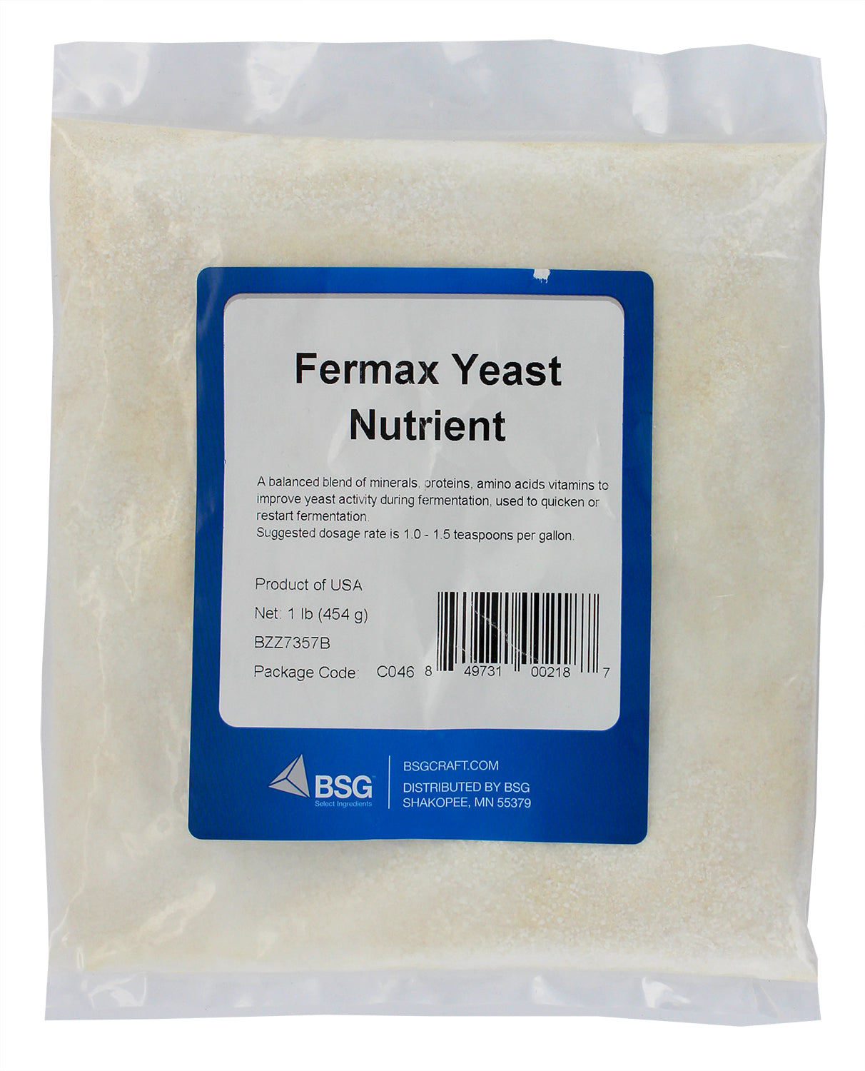 Bsg Fermax Yeast Nutrient, 1lb (Twо Pаck)