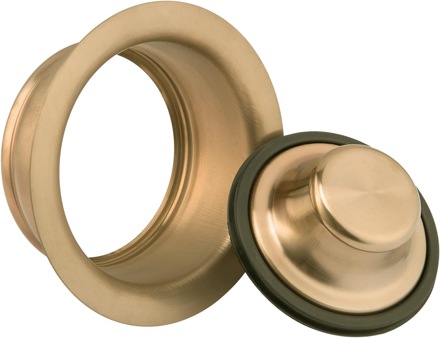 Artiwell Sink Garbage Disposal Flange and Stopper, Universal Flange Fit for 3-1/2 Inch Standard Sink Drain Hole, Kitchen Sink Replacemen