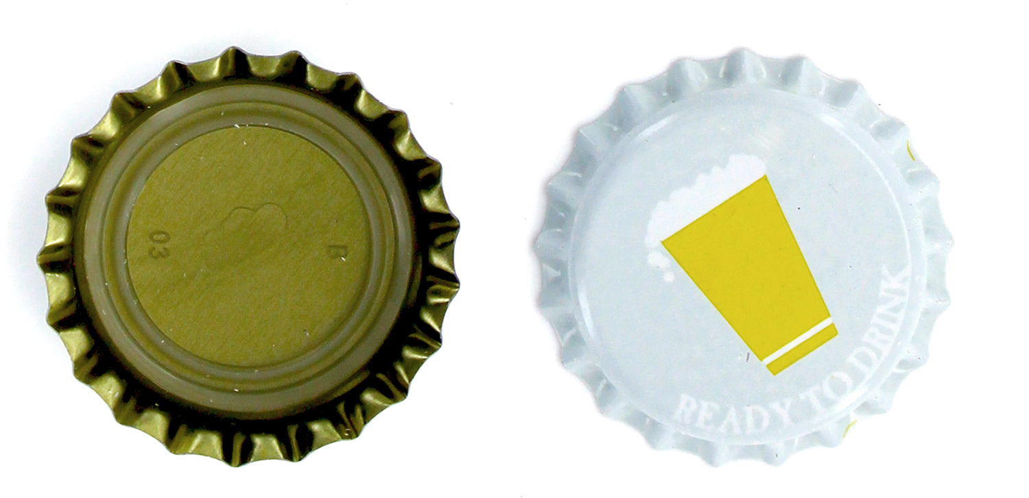 HBO Home Brew Ohio Crown Caps With Oxy-Liner - Case of 10,000 Caps Cold Activated Design