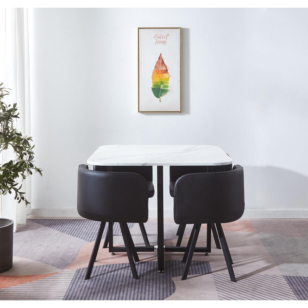 artisan design Dining Table Set With 4 Chairs