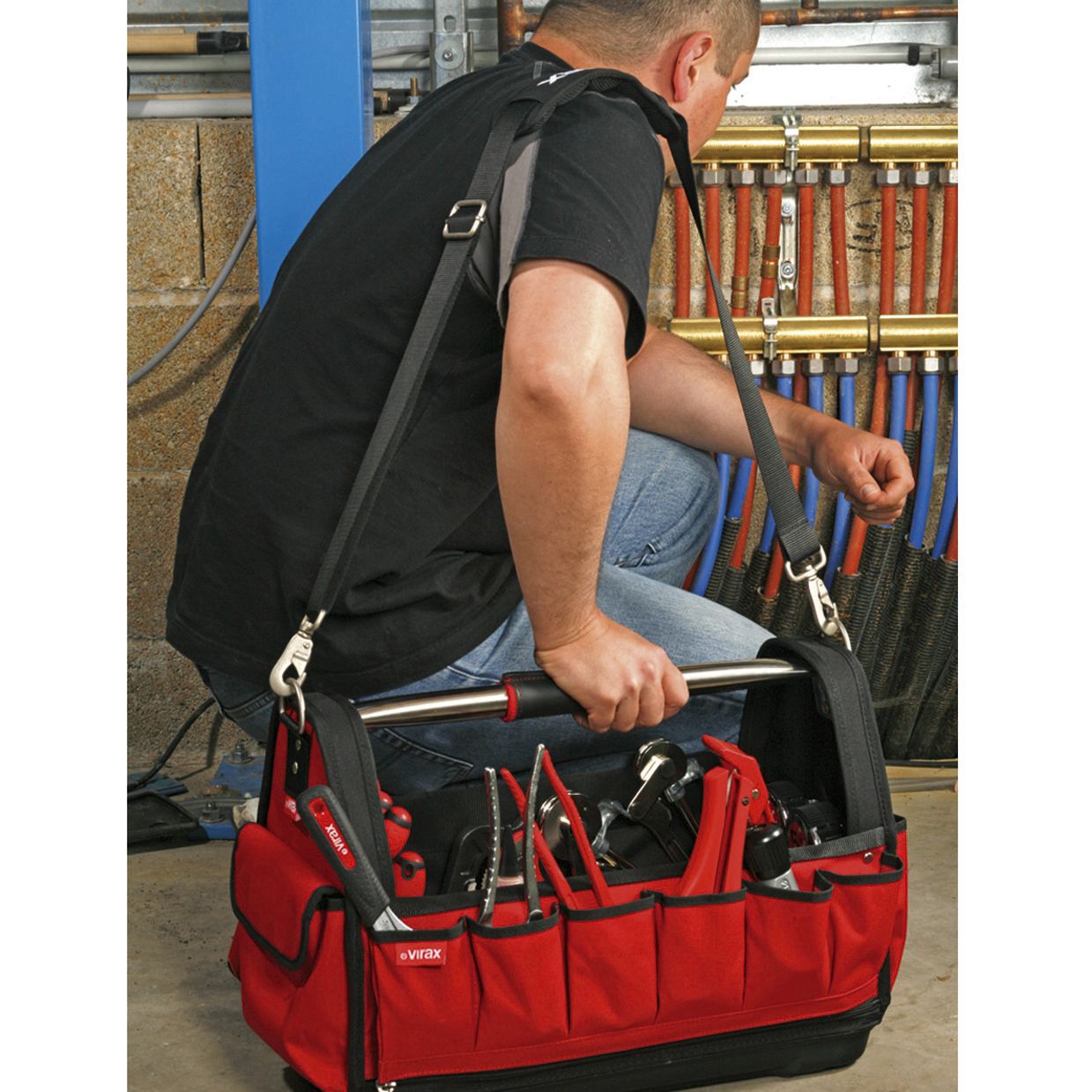 Virax Heavy-Duty Soft-Sided Tool Carrier