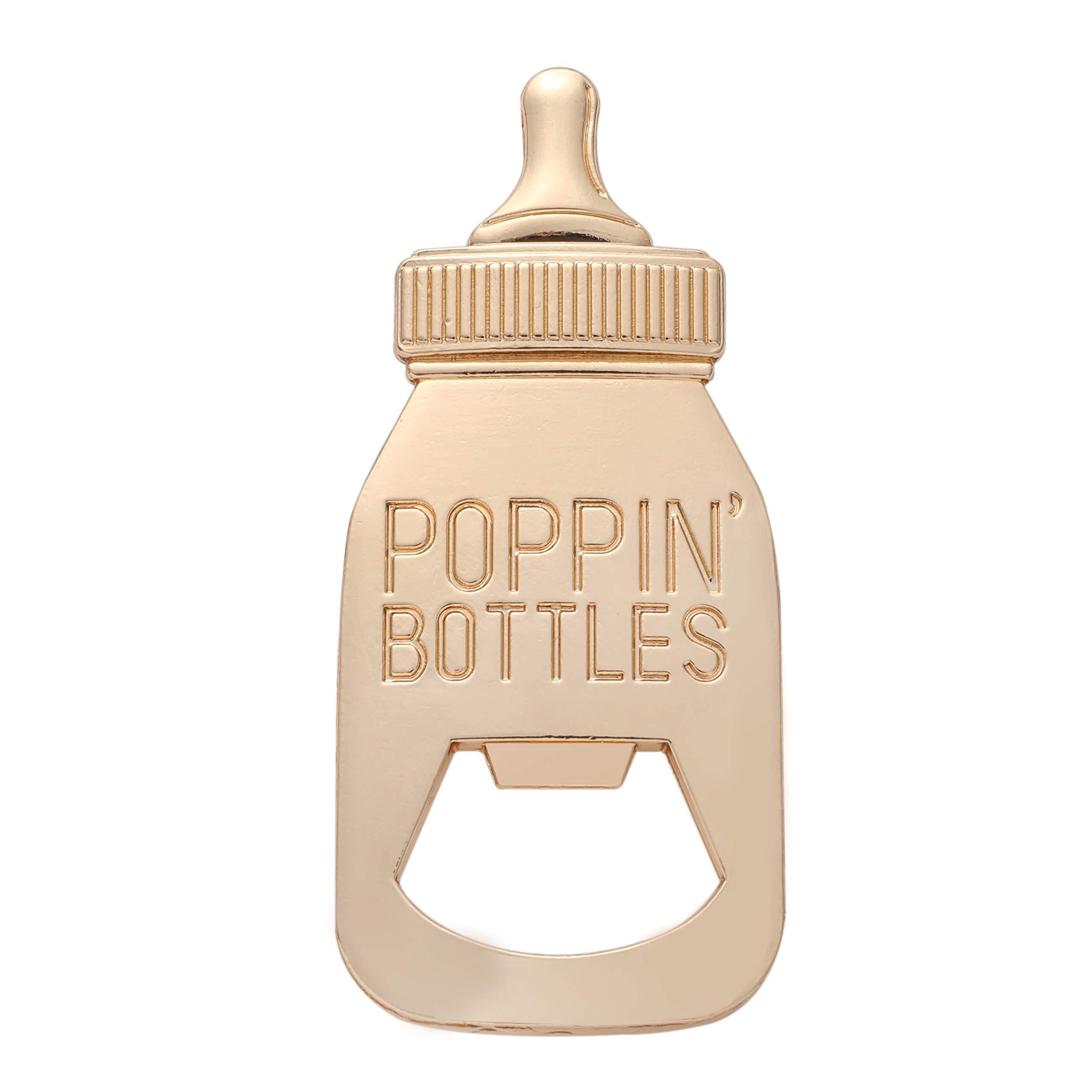 yuokwer 24pcs bottle opener baby shower favor for guest,boy or girl gender reveal party favors baby shower decorations gender