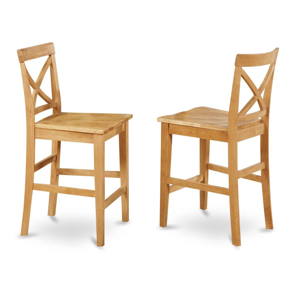 East West Furniture 5  Pc  counter  height  Dining  room  set  -  high  top  Table  and  4  Kitchen  Chairs.