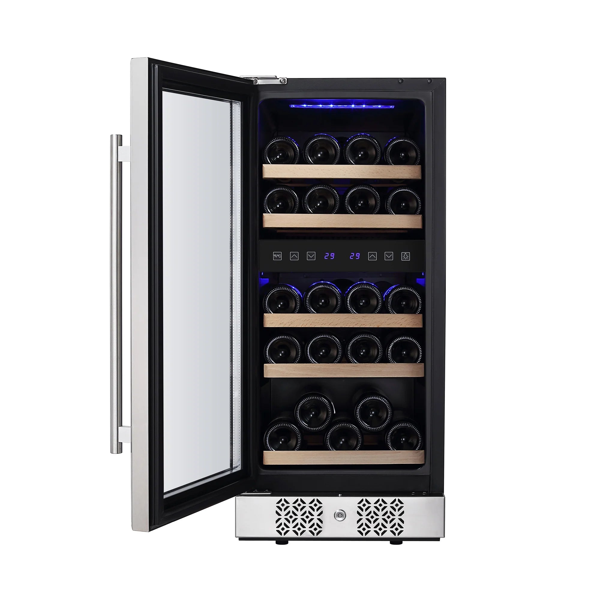 Empava 15 Inch Dual Zone Wine Cooler Wine Fridge WC02D