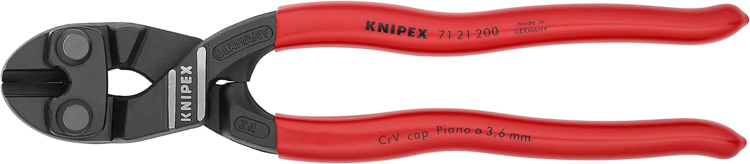 Knipex Tools Lp KNIPEX 71 21 200 Angeled High Leverage CoBolt Cutters