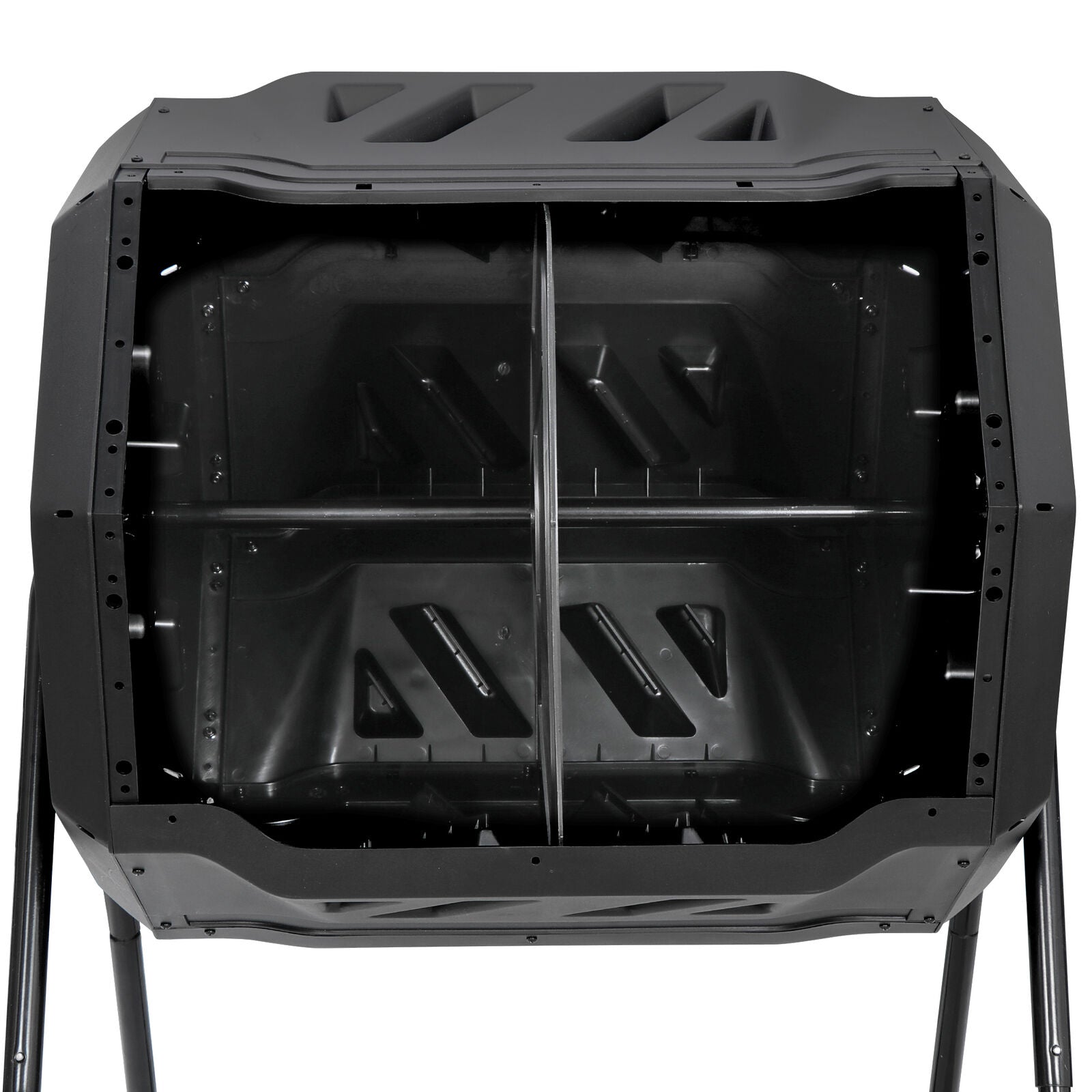 Great Choice Products Durable Tumbler Composting Dual Rotating Outdoor Garden Yard Compost Bin