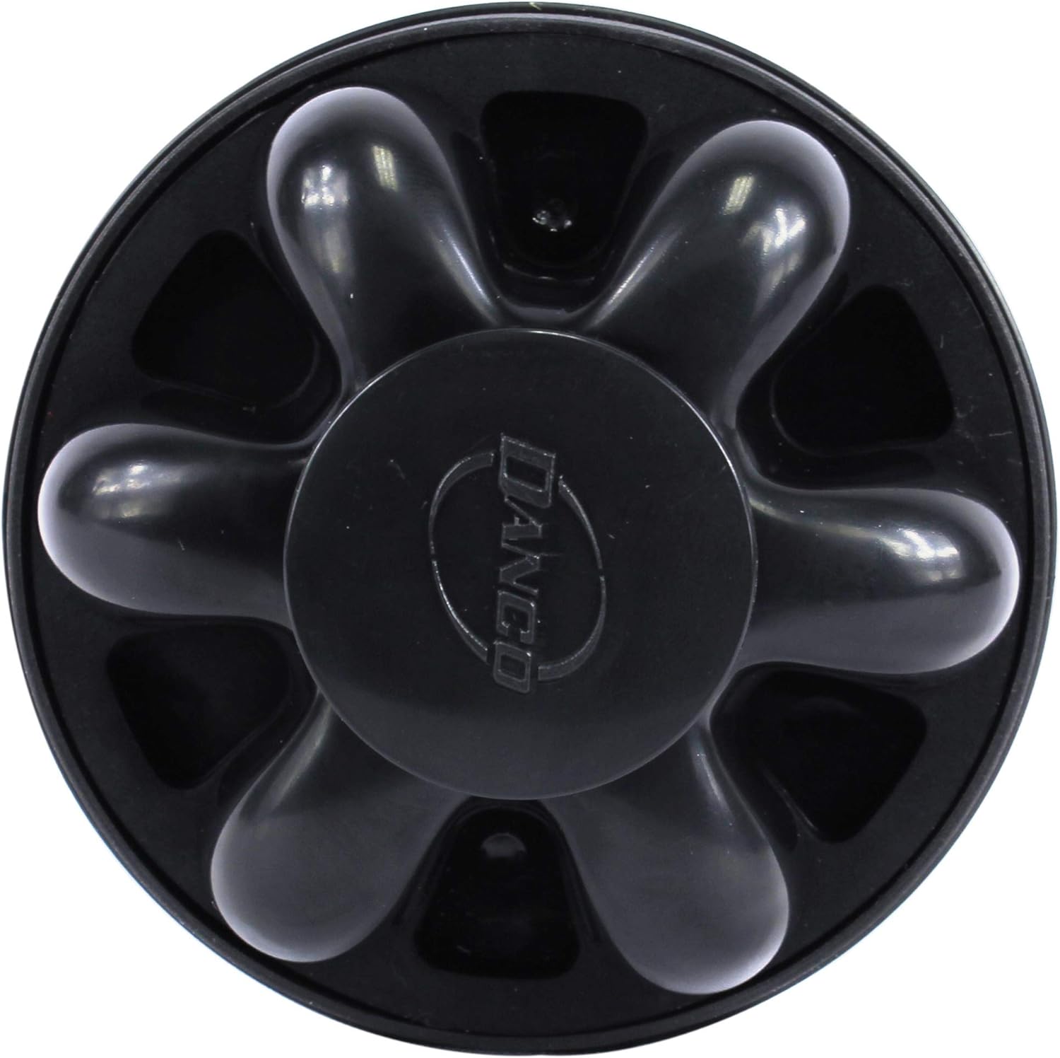 Danby 10768A | Disposal Genie II Garbage Disposal Strainer and Stopper, Kitchen Sink Drain Splash Guard with Food Scraper, Black, 1-P