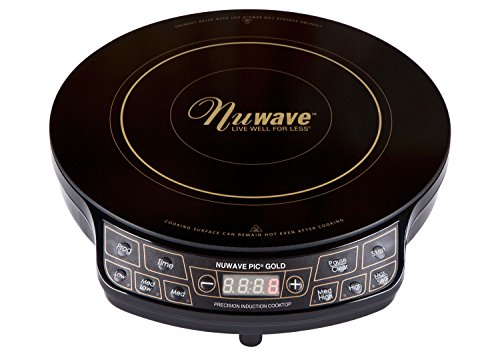 Nuwave Enjoy this Special Deal with NuWave PIC GOLD 1500 Watts- Induction Cooktop With Healthy Ceramic 9