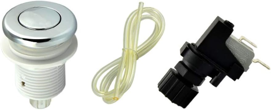 Be Yourself Only Garbage Disposal Air Switch Spa Bathtub Air Switch Button Kit Chrome Hot Tub Garbage Disposer or Evolution Food Waste Equipment
