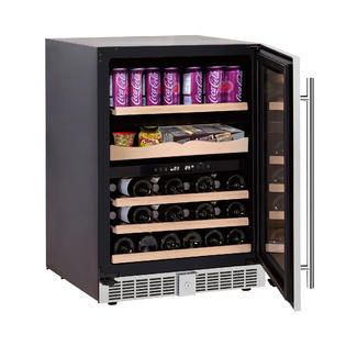 Equator Advanced Appliances GC43 Luxury Gourmet Center Dual Zone in Stainless – Cans, Bottles, Fine Foods