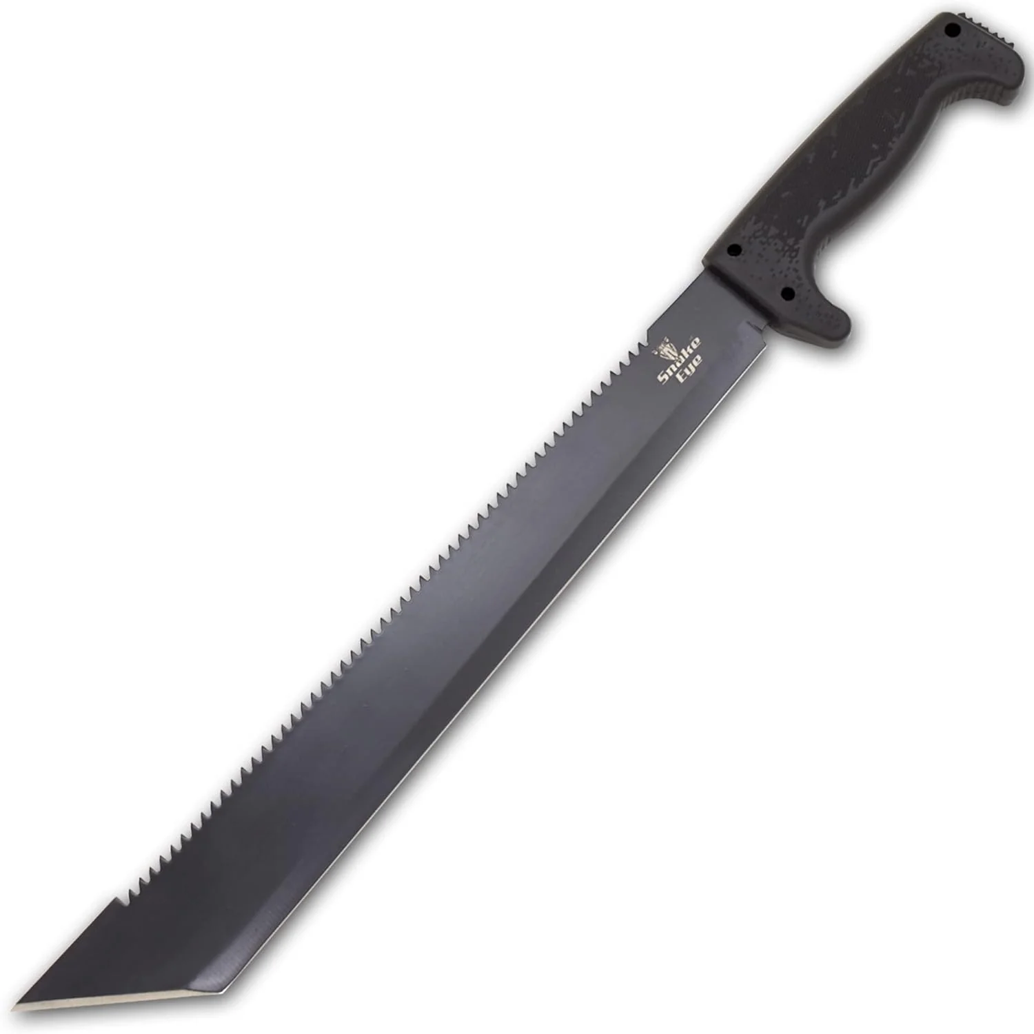 Snake Eye Tactical Snake Eye Machete with Heavy Duty Construction, Ergonomic Non-Slip Handle and Belt Sheath for Gardening, Land-Management, Bushc