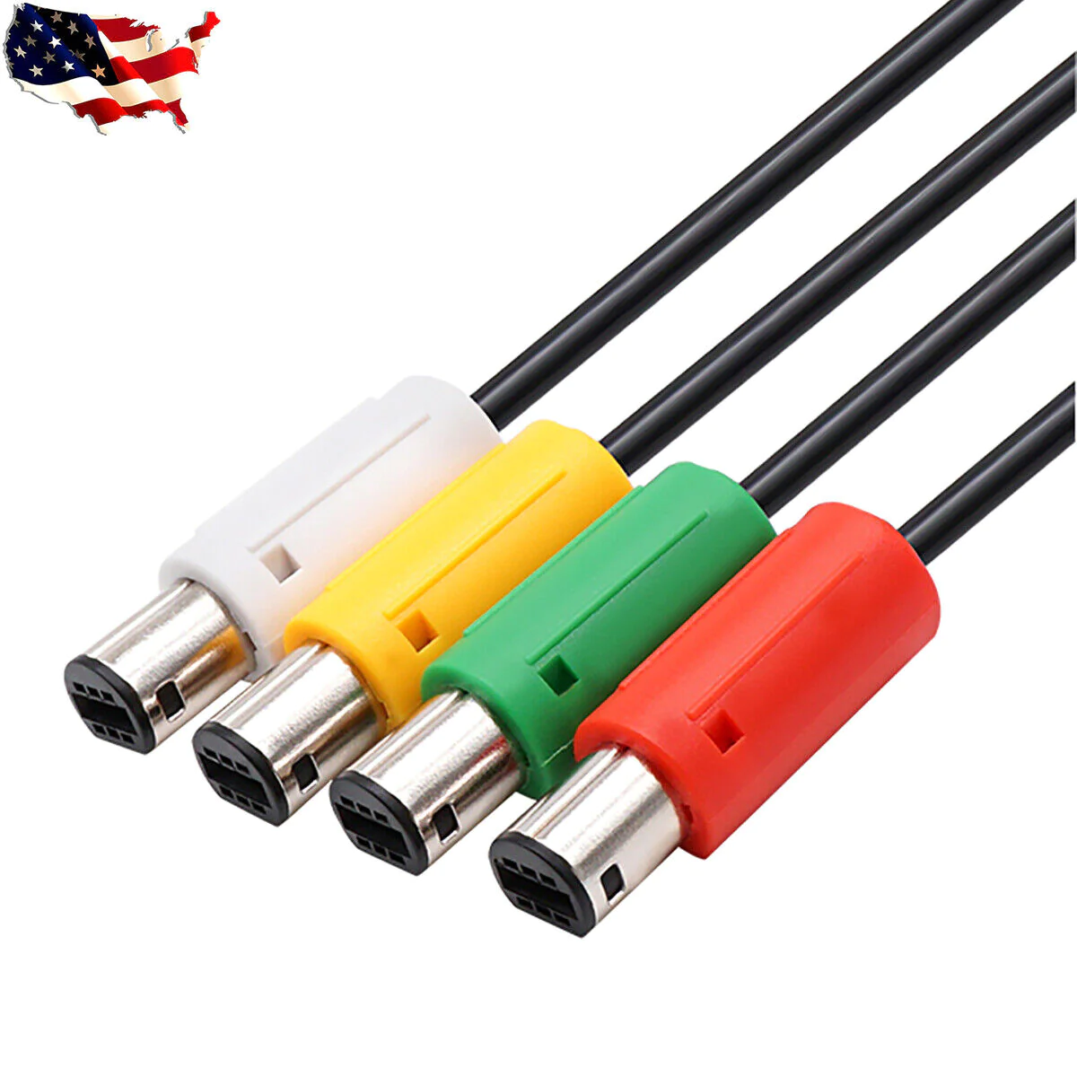 thinkstar Adapter For Ps5 Ps4 Xbox One Switch Wireless Controller To Nintendo Gamecube Ngc