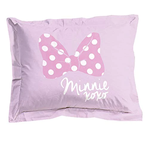 Jay Franco &a; Sons Jay Franco Disney Minnie Mouse Faces 7 Piece Full Bed Set - Includes Comforter &a; Sheet Set Bedding - Super Soft Fade Resistant M