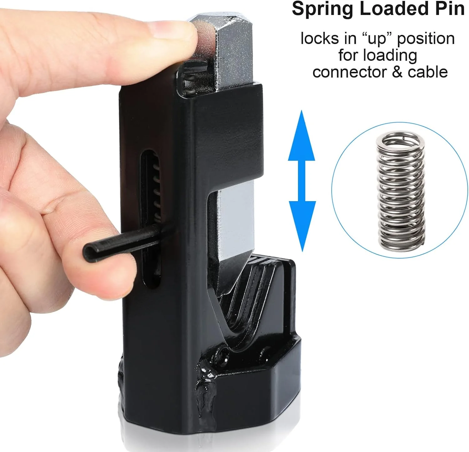 Mofeez Hammer Lug Crimper Tool for 8 AWG - 0000 AWG Battery and Welding Cables
