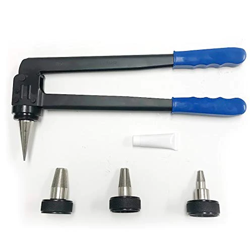 EFIELD PEX A PIPE EXPANSION TOOL KIT - TUBE EXPANDER KIT - INCLUDES 1/2INCH, 3/4INCH. AND 1INCH EXPANDER HEADS (Expansion Tool K