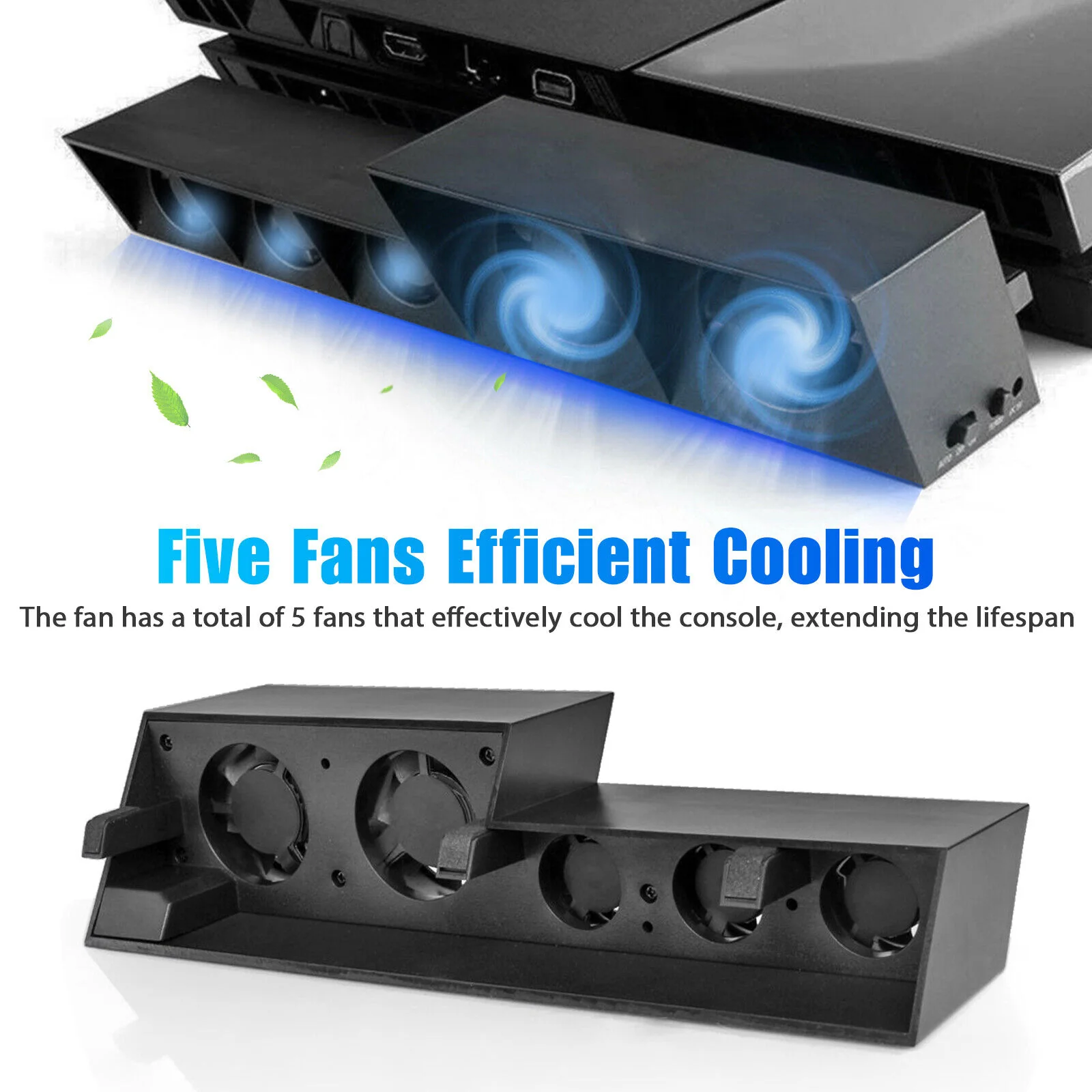 GCP Products External Cooling Fan Cooler Game Accessories For Ps4 Playstation 4 Host Console