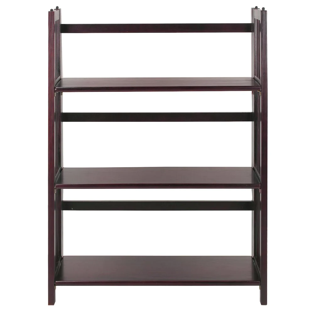 Casual Home 3-Shelf Folding Stackable Bookcase 27.5