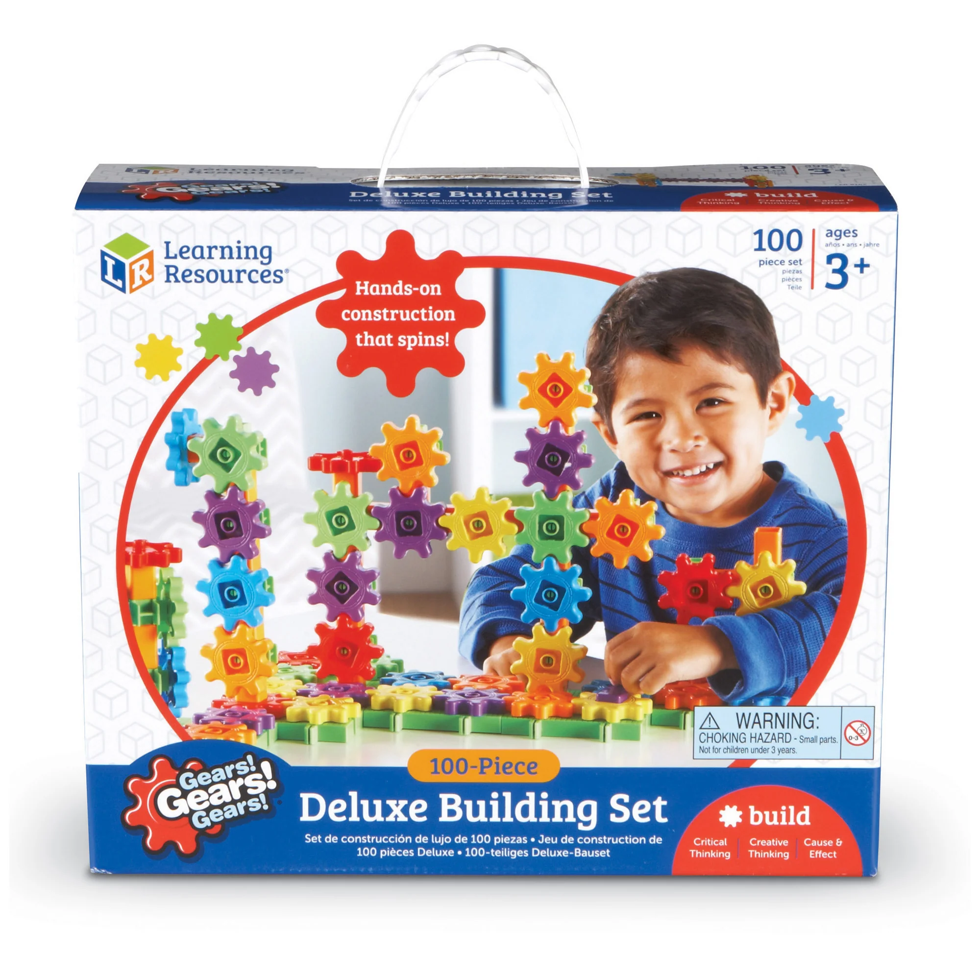 Learning Resources Gears! Gears! Gears!&a;#174; Beginner&a;#8217;S Building Set Of 100 Pieces