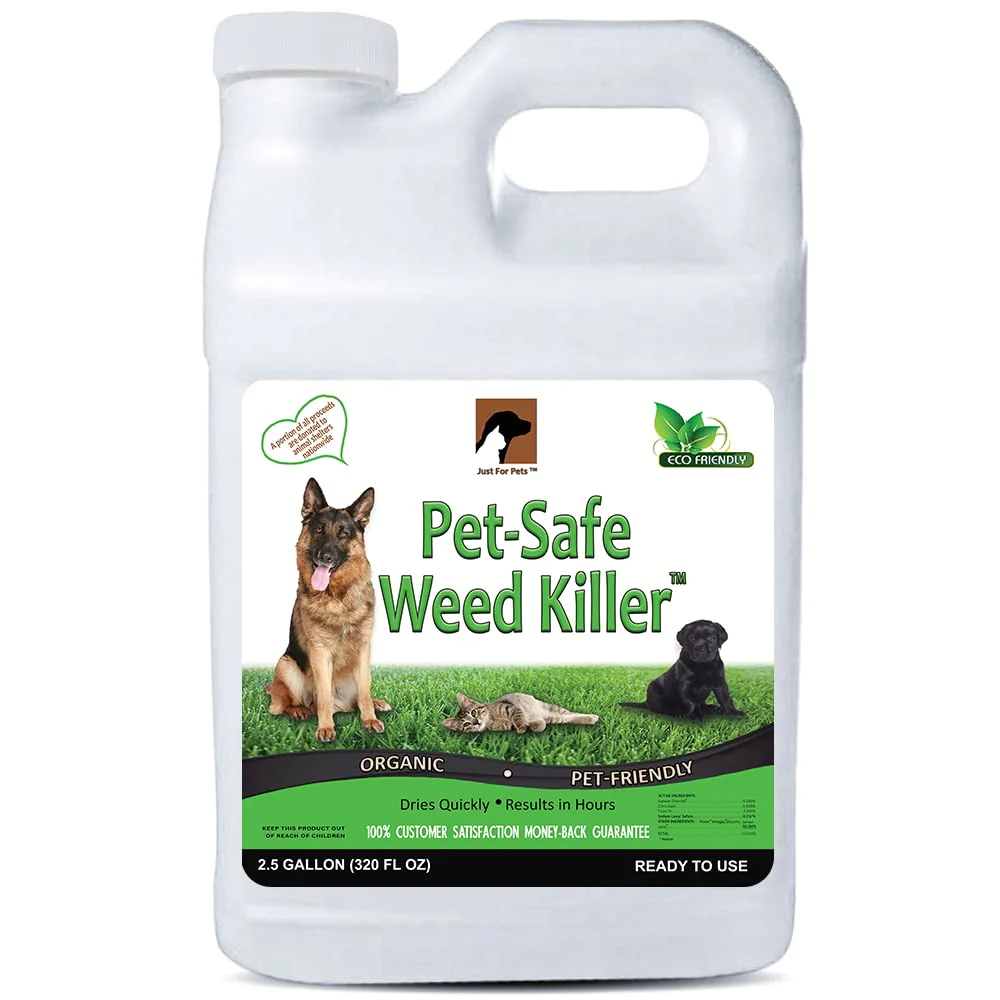 Just For Pets Weed Killer Spray (2.5 Gallon) NO Glyphosate